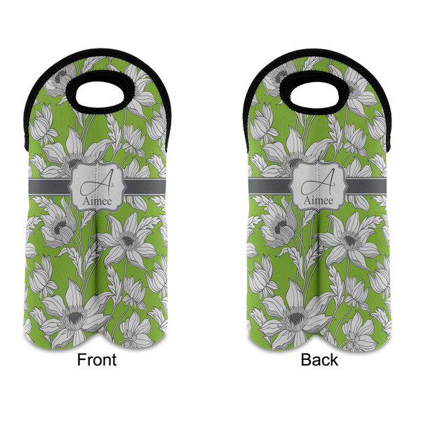 Wild Daisies Double Wine Tote - APPROVAL (new)