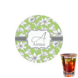 Wild Daisies Printed Drink Topper - 1.5" (Personalized)