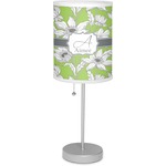Wild Daisies Lamp with Drum Shade (Personalized)