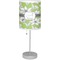 Wild Daisies Lamp with Drum Shade (Personalized)