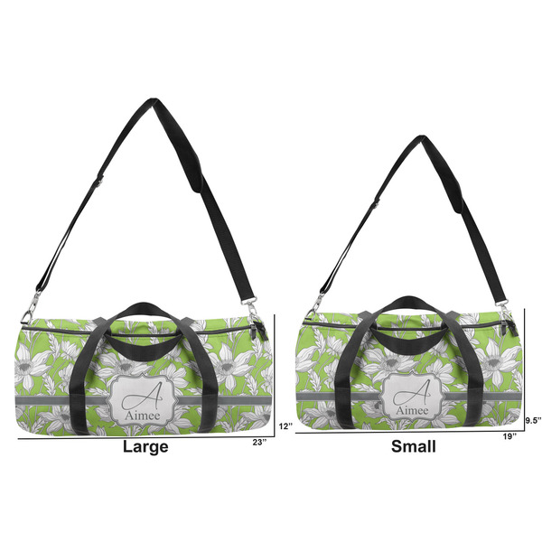 Wild Daisies Duffle Bag Small and Large