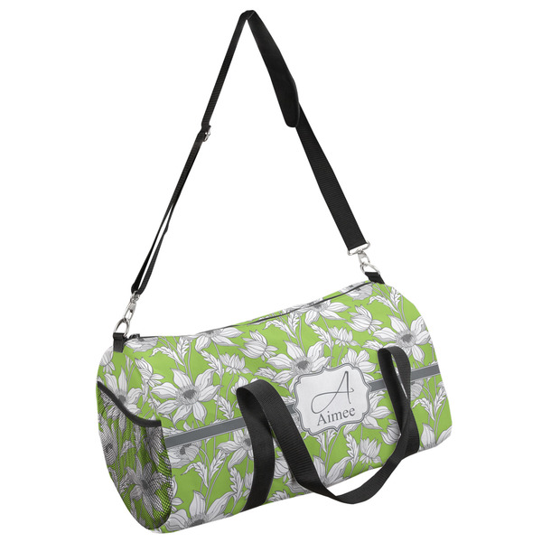 Custom Wild Daisies Duffel Bag - Small (Personalized)