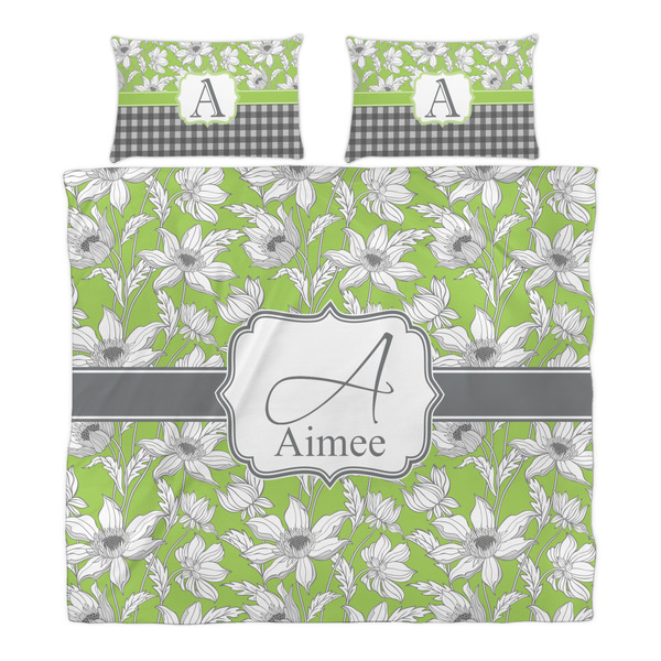 Wild Daisies Duvet Cover Set - King - Alt Approval