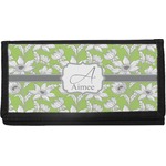 Wild Daisies Canvas Checkbook Cover (Personalized)