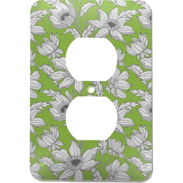Custom Wild Daisies Electric Outlet Plate