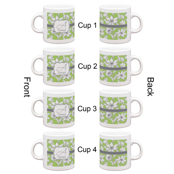 Wild Daisies Espresso Cup Set of 4 - Apvl