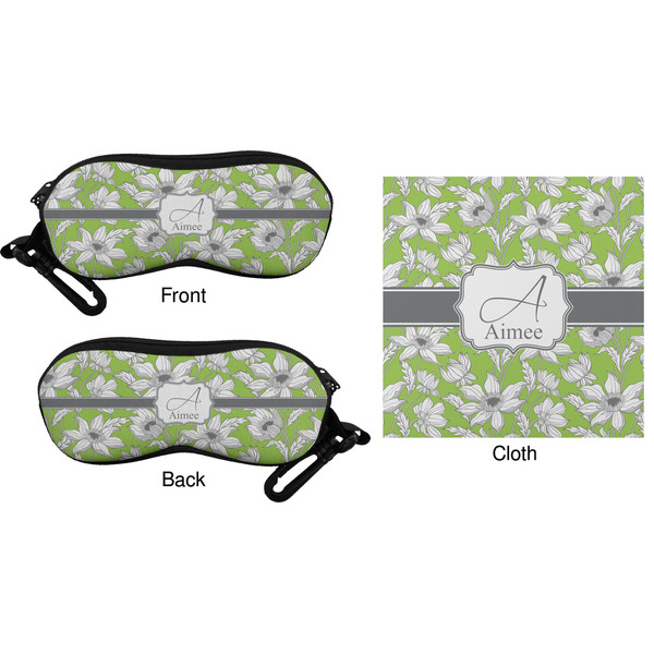 Wild Daisies Eyeglass Case & Cloth (Approval)