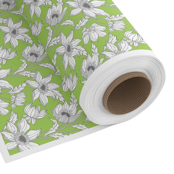 Custom Wild Daisies Fabric by the Yard - Spun Polyester Poplin