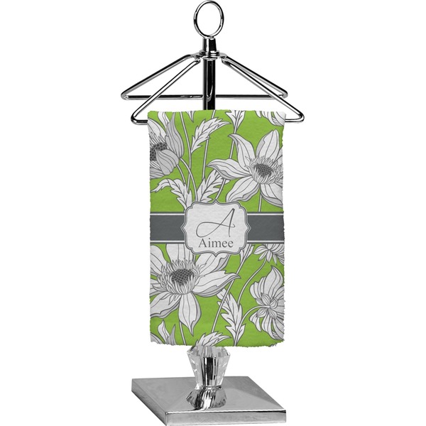 Custom Wild Daisies Finger Tip Towel - Full Print (Personalized)