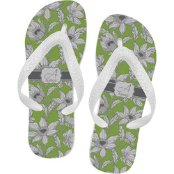 Wild Daisies Flip Flops - XSmall (Personalized)