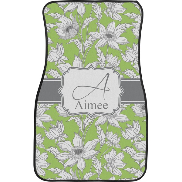 Wild Daisies Custom Car Floor Mats (Front Seat)