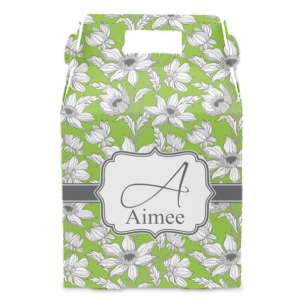Wild Daisies Gable Favor Box - Front
