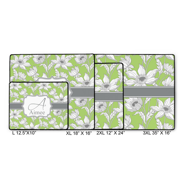 Wild Daisies Gaming Mats - SIZE CHART