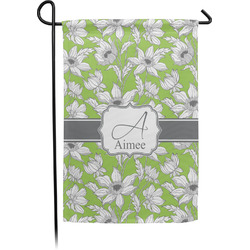 Wild Daisies Garden Flag (Personalized)