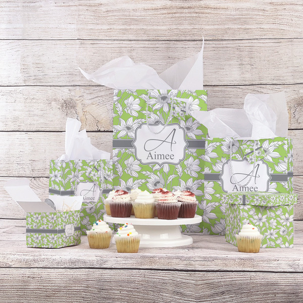 Wild Daisies Gift Bags - In Context