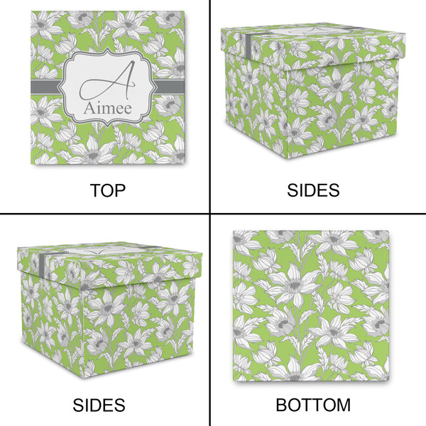 Wild Daisies Gift Boxes with Lid - Canvas Wrapped - Small - Approval