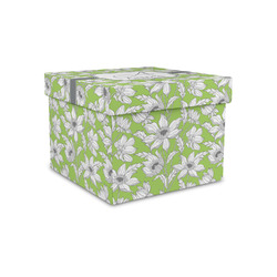 Wild Daisies Gift Box with Lid - Canvas Wrapped - Small (Personalized)