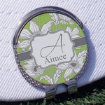 Wild Daisies Golf Ball Marker - Hat Clip