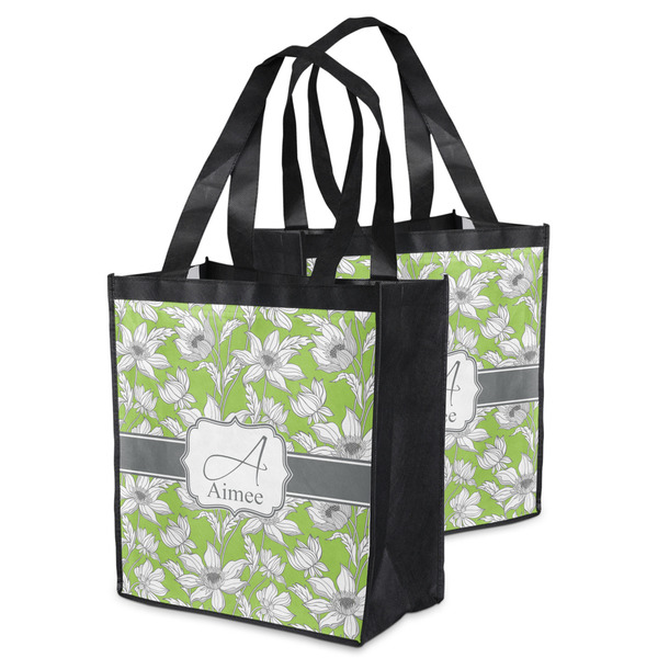 Wild Daisies Grocery Bag - MAIN