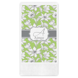 Wild Daisies Guest Napkins - Full Color - Embossed Edge (Personalized)
