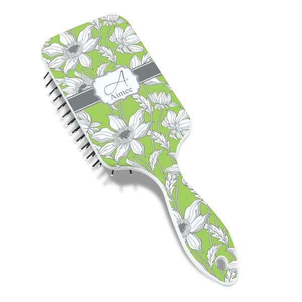 Wild Daisies Hair Brush - Angle View
