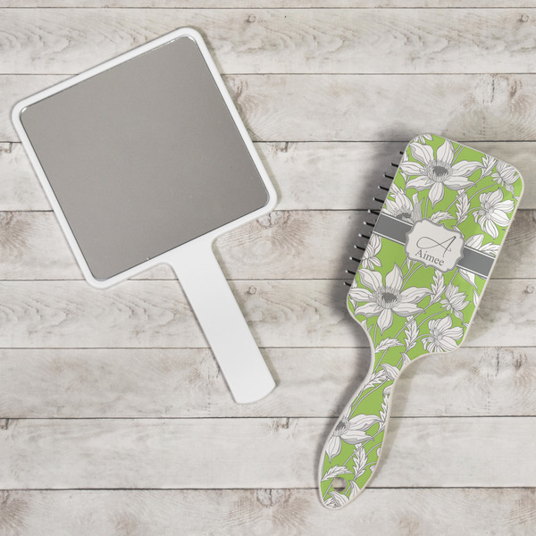 Wild Daisies Hair Brush - In Context