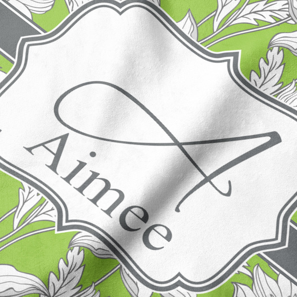 Wild Daisies Hooded Baby Towel- Detail Close Up