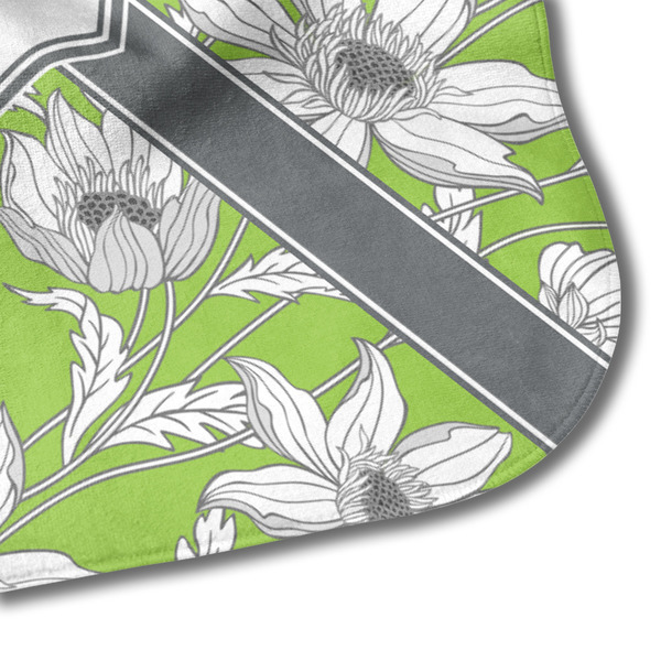 Wild Daisies Hooded Baby Towel- Detail Corner