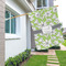 Wild Daisies House Flags - Double Sided - LIFESTYLE