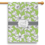 Wild Daisies 28" House Flag - Single Sided (Personalized)