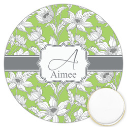 Wild Daisies Printed Cookie Topper - 3.25" (Personalized)
