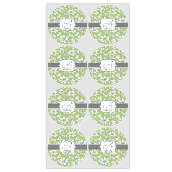 Wild Daisies Icing Circle - Medium - Set of 8