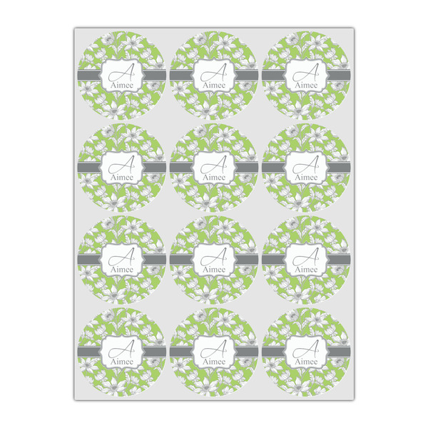 Wild Daisies Icing Circle - Small - Set of 12