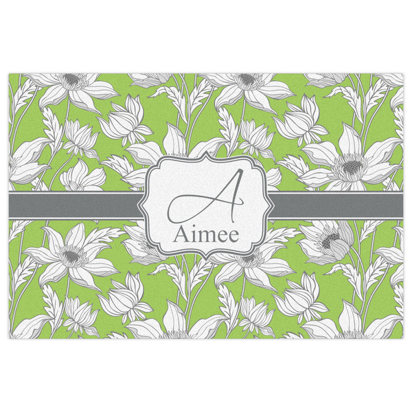 Wild Daisies Indoor / Outdoor Rug - 2'x3' - Front Flat