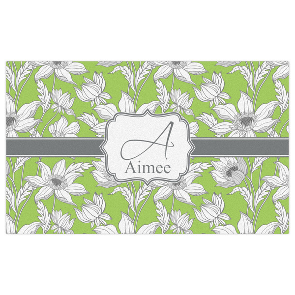 Wild Daisies Indoor / Outdoor Rug - 3'x5' - Front Flat