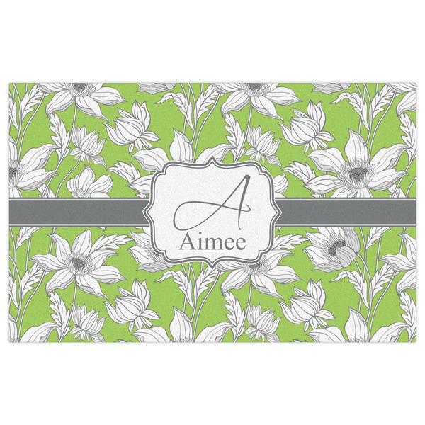 Wild Daisies Indoor / Outdoor Rug - 5'x8' - Front Flat