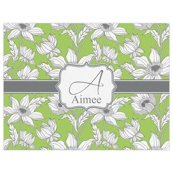 Wild Daisies Indoor / Outdoor Rug - 6'x8' - Front Flat