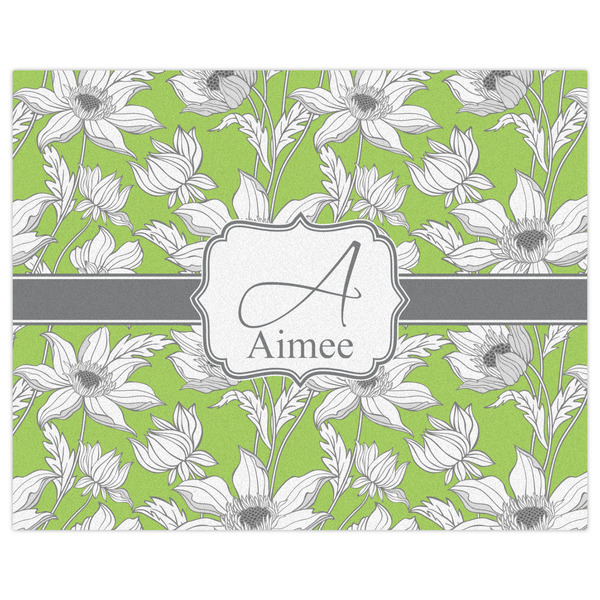 Wild Daisies Indoor / Outdoor Rug - 8'x10' - Front Flat