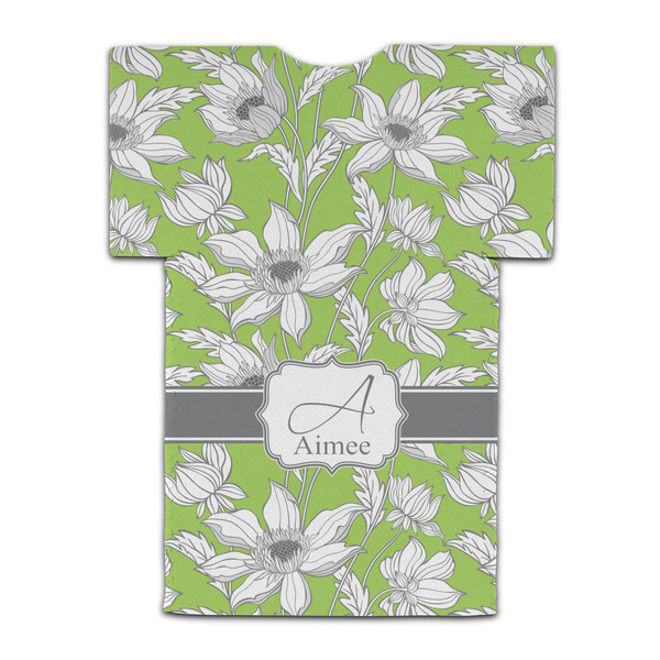 Wild Daisies Jersey Bottle Cooler - BACK (flat)