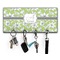 Wild Daisies Key Hanger w/ 4 Hooks w/ Name and Initial