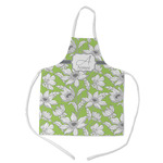 Wild Daisies Kid's Apron w/ Name and Initial
