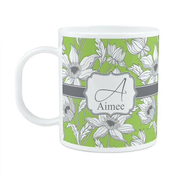 Custom Wild Daisies Plastic Kids Mug (Personalized)