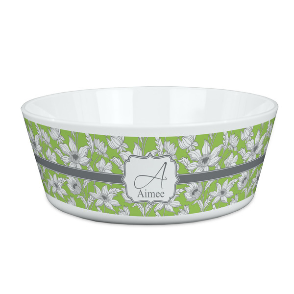 Custom Wild Daisies Kid's Bowl (Personalized)