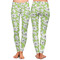 Wild Daisies Ladies Leggings - Front and Back