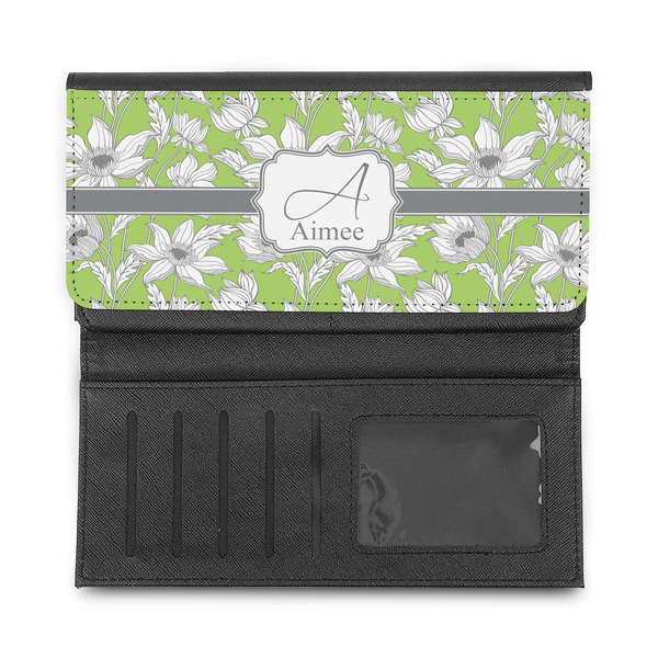 Wild Daisies Ladies Wallet - Half Way Open