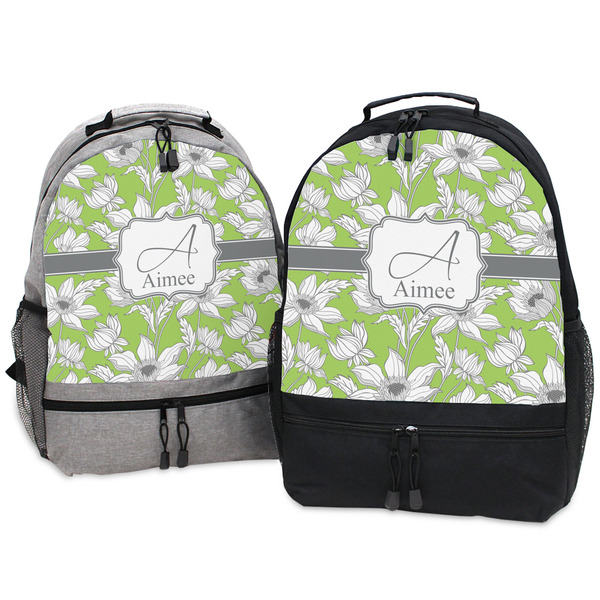 Wild Daisies Large Backpacks - Both