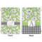 Wild Daisies Large Laundry Bag - Front & Back View