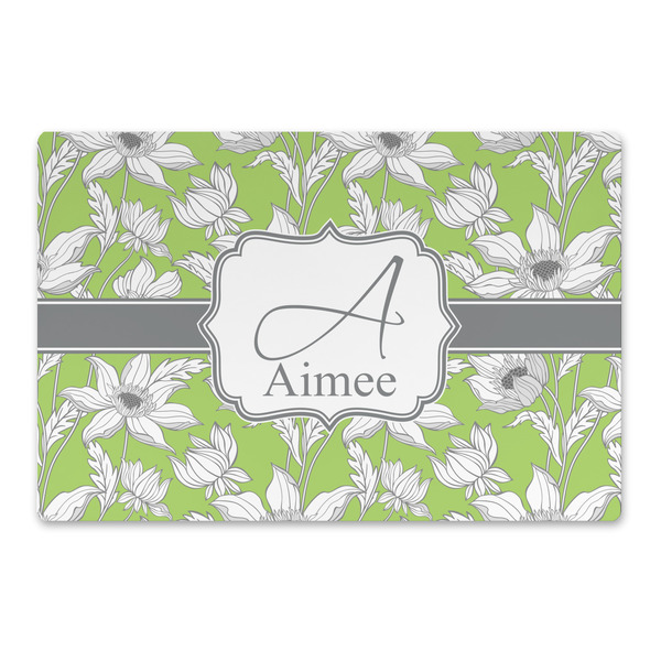 Custom Wild Daisies Large Rectangle Car Magnet (Personalized)