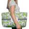 Wild Daisies Large Rope Tote Bag - In Context View