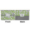 Wild Daisies Large Zipper Pouch Approval (Front and Back)